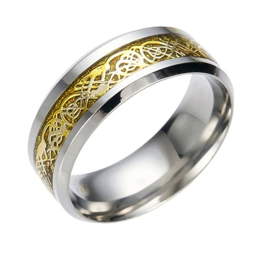 New Gold Dragon Celtic Ring.